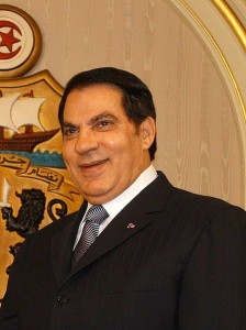 Zine El Abidine Ben Ali, Presidente de Túnez (Foto de Wikimedia commons)