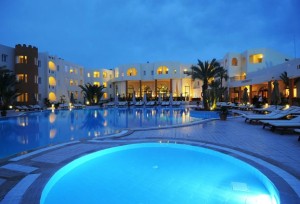 Ejemplo de los resorts de Túnez. El Caribe mediterráneo.